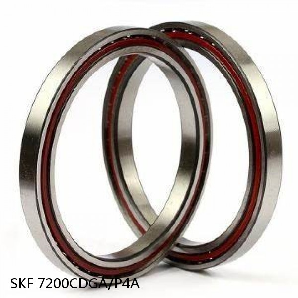 7200CDGA/P4A SKF Super Precision,Super Precision Bearings,Super Precision Angular Contact,7200 Series,15 Degree Contact Angle